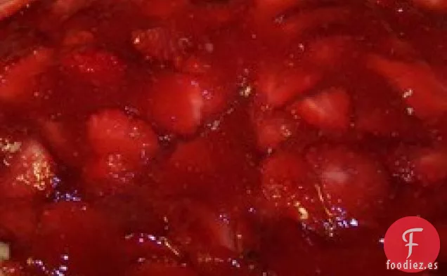 Tarta de Fresa y Almendra Fresca