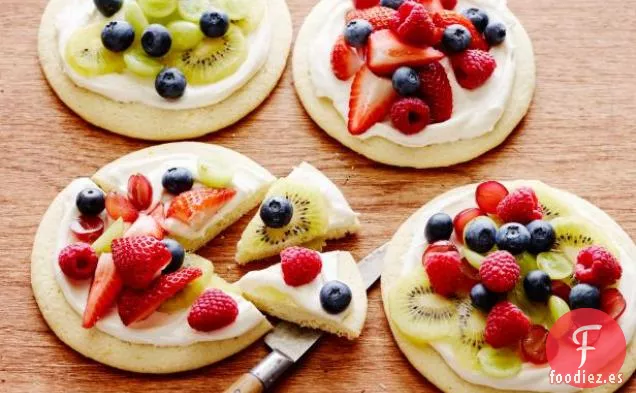 Pizzas de Frutas Individuales