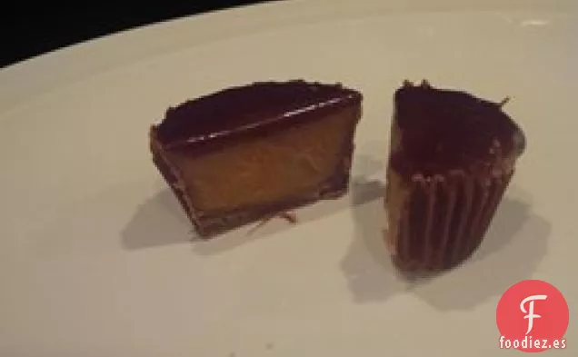 Tazas de Mantequilla de Guisantes de Chocolate