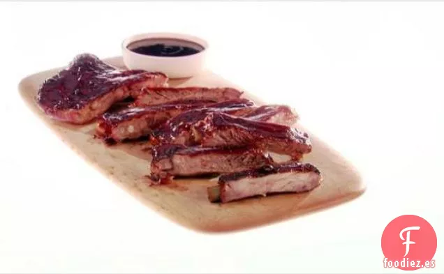 Costillas de Cerdo Dulces y Pegajosas