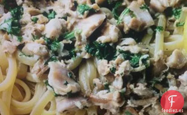 Linguini con Salsa de Almejas Blancas