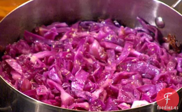 Ensalada de Repollo de Sésamo Caliente