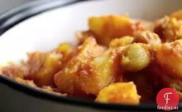 Curry de Garbanzos con Mantequilla