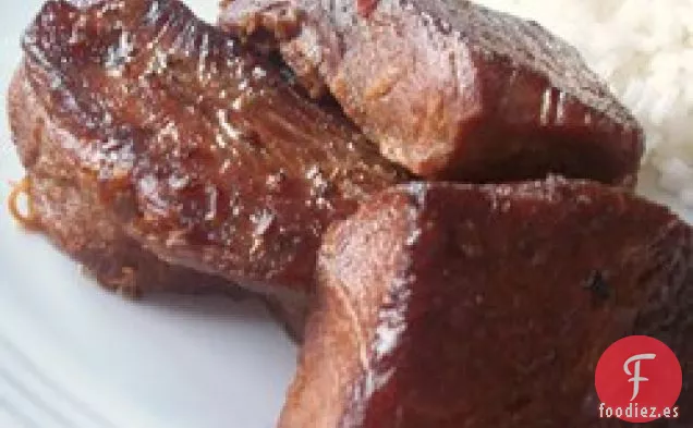 Costillas Campestres de Estilo Asiático