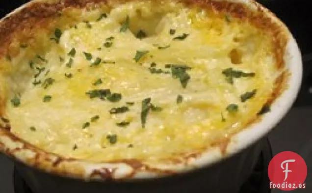 Patatas Gratinadas con Queso Doble