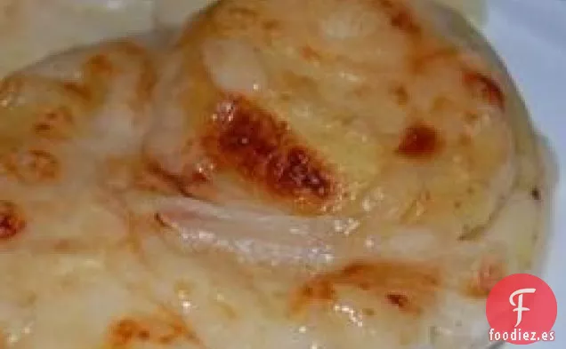 Patatas con Queso Parmesano y Suero de Mantequilla