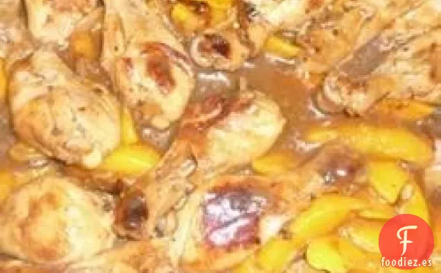 Muslos con Melocotón y Miel
