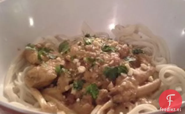 Almohadilla de Pollo de Cocción Lenta Tailandesa