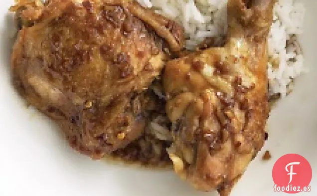 Patas de Pollo con ajo y Chile