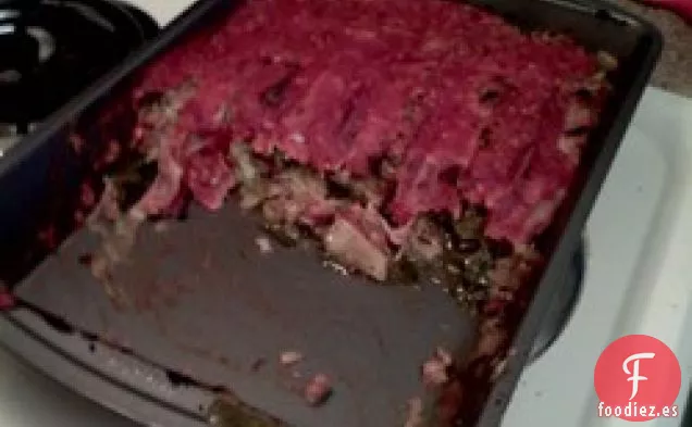 Cazuela de Rollos de Repollo Fácil