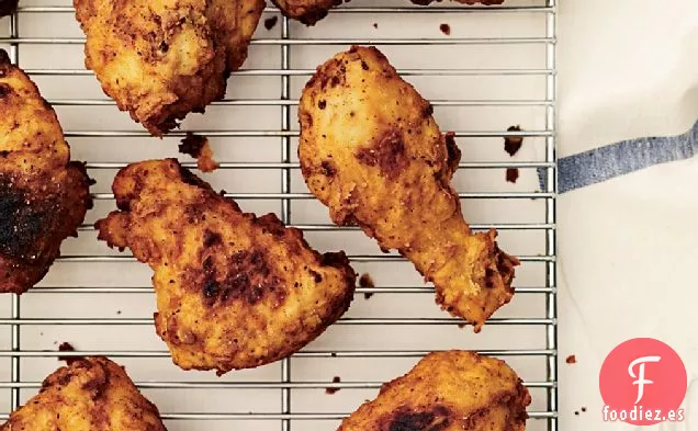 Pollo Frito Crujiente con Suero de Mantequilla