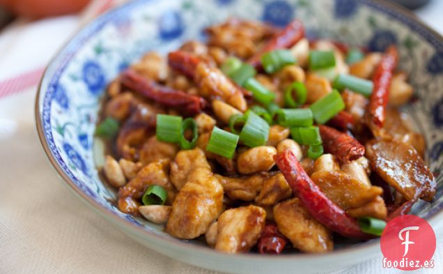 Pollo Kung Pao (????) - China Recetas