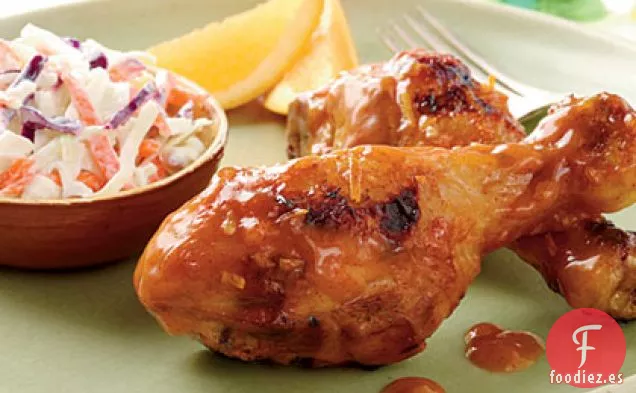 Muslos de Pollo Chipotle-Naranja