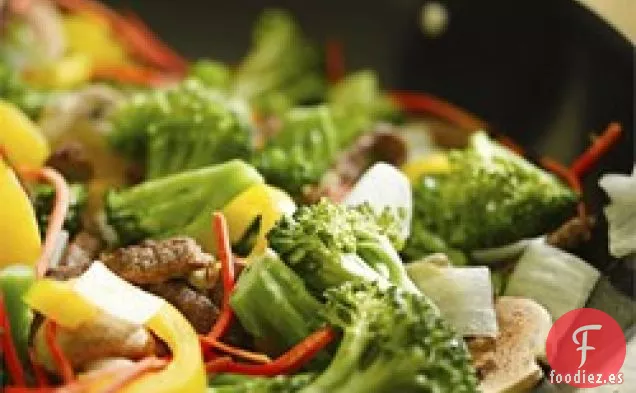 Verduras Salteadas de Cítricos a Mantequilla