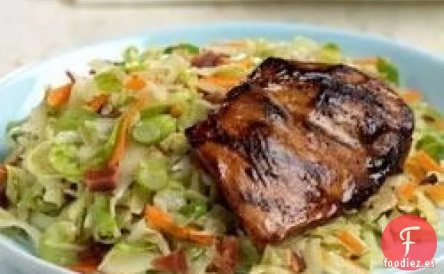 Pollo a la Parrilla con Ensalada Marchita