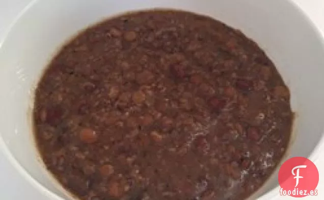 Sopa de Cebada, Lentejas y Champiñones