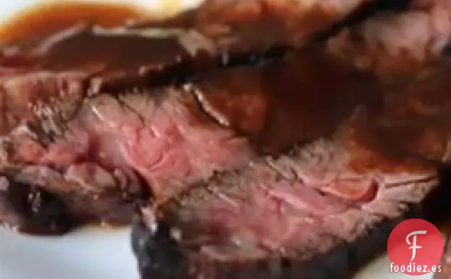 Bistec de Falda de Cola y Café a la Parrilla