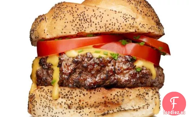 Hamburguesas con Cerveza y Queso