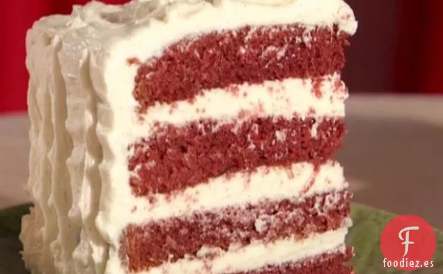 Pastel de Terciopelo Rojo
