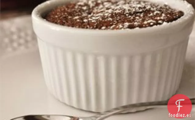 Soufflés de Licor de Chocolate