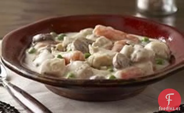 Estofado de Pollo de Cocina Lenta