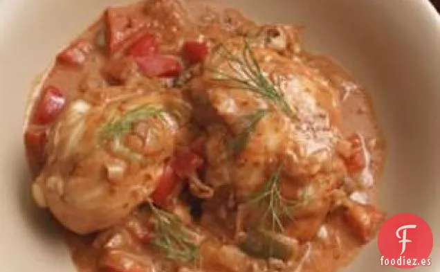 Pollo al Pimentón Estofado