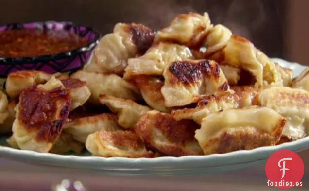 Potstickers de Camarones Fáciles