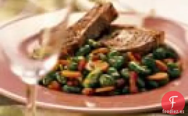 Habas Con Panceta Y Limón