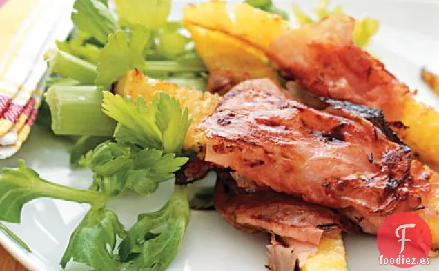 Lanzas de Jamón y Piña