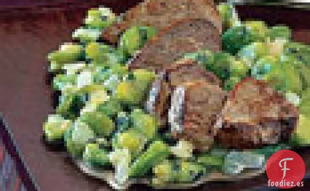 Fricasé de Carne de Res y Habas