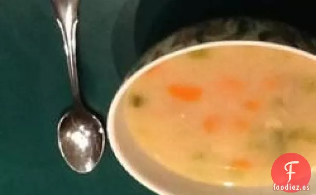 Sopa de Verduras de Pavo