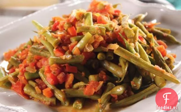 Judías Verdes y Tomates