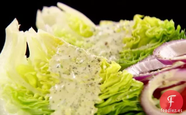 Aderezo Ranch de Suero de Mantequilla con Lechuga Bibb