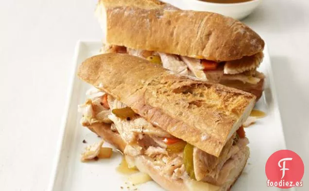Sándwiches de Salsa Francesa de Pavo