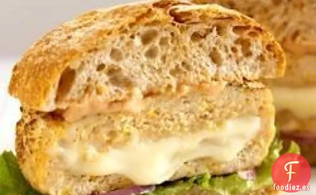 Hamburguesas de Pavo Rellenas de Queso