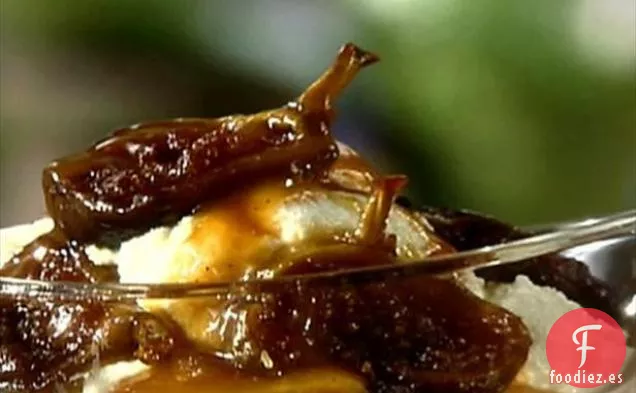 Higos Asados con Ricotta Fresca