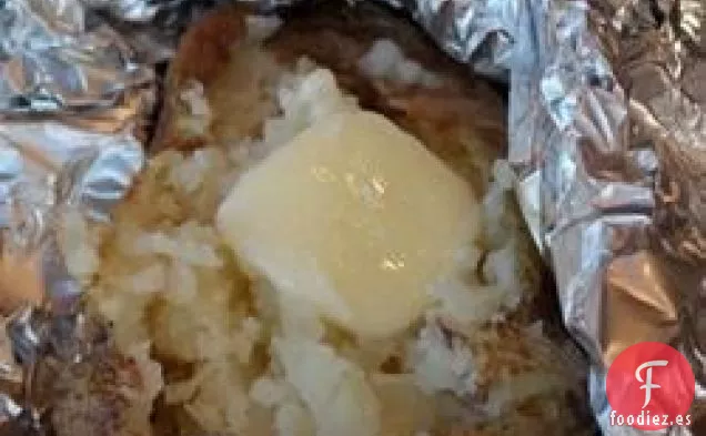 Patatas Al Horno de Fogata