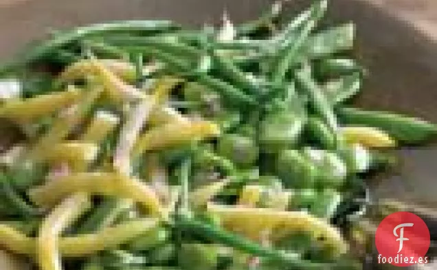 Ensalada Mixta De Judías Verdes Con Chalotes