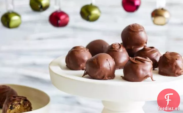 Bolas de Masa de Galletas con Chispas de Chocolate
