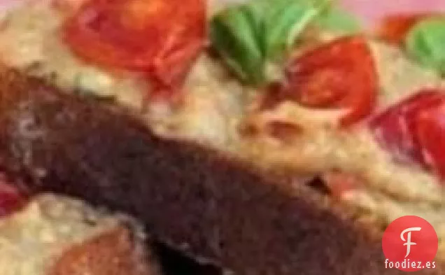 Crema Mediterránea de Berenjena a la Parrilla
