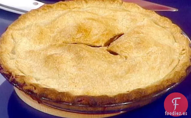 Pastel de Melocotón y Arándanos