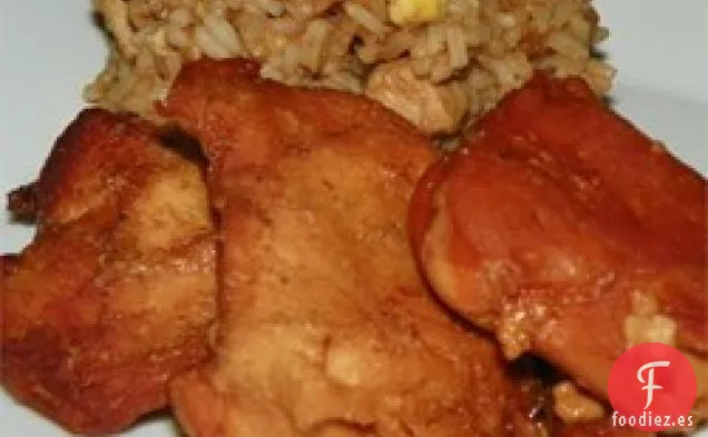 Pollo Pegajoso de Mumze
