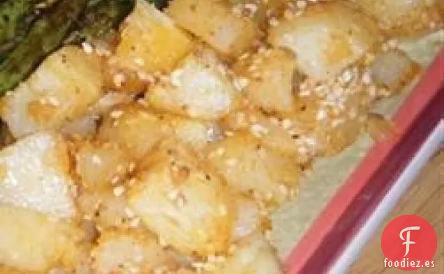 Patatas de Sésamo Fritas al Horno