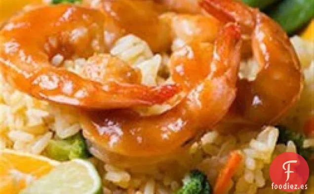 Glaseado de Mantequilla de Manzana Cítrica para Camarones