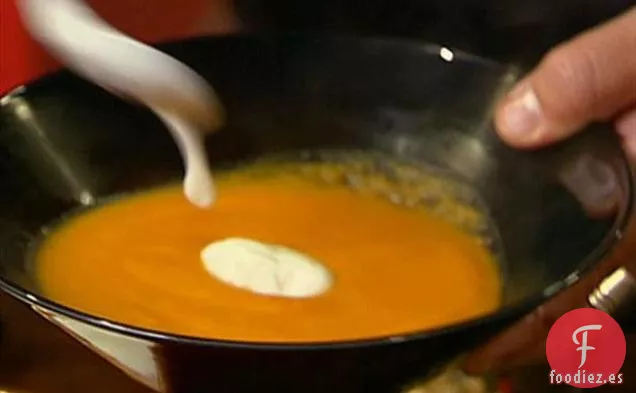 Sopa de Jengibre y Zanahoria