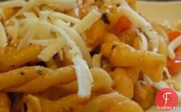 Cazuela de Pasta y Frijoles