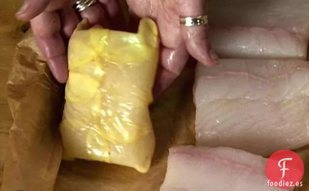 Fletán con Costra de Patata