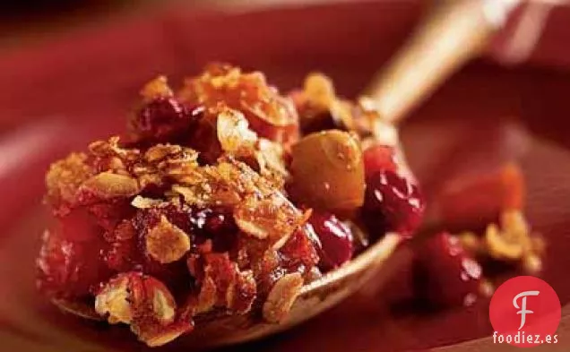 Crujiente de Manzana y Arándano
