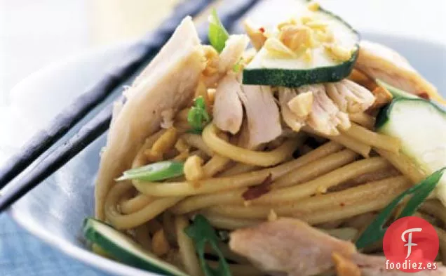 Fideos de Sésamo con Pollo