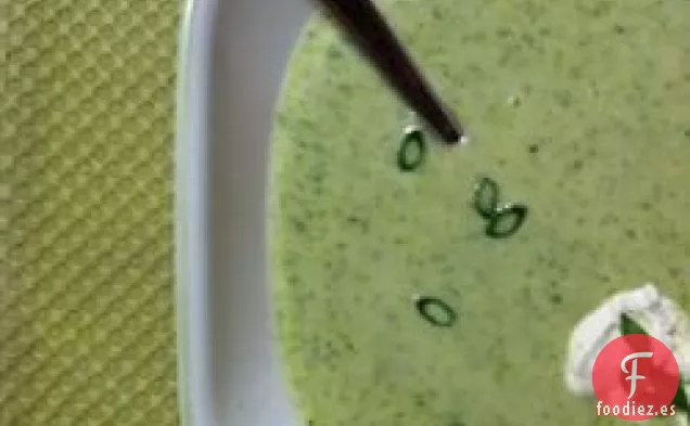 Sopa de Brócoli con Queso de Erin